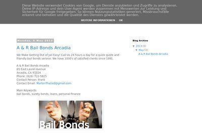A & R Bail Bonds Arcadia