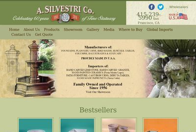 A. Silvestri Co Garden Ornaments