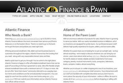 Atlantic Finance & Pawn