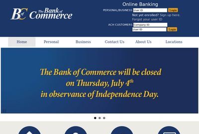 Bank of Commerce the