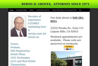 Byron Groves Attorney At Law