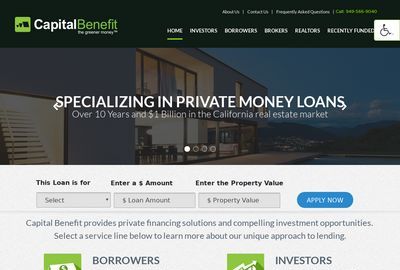 Capital Benefit Mortgage