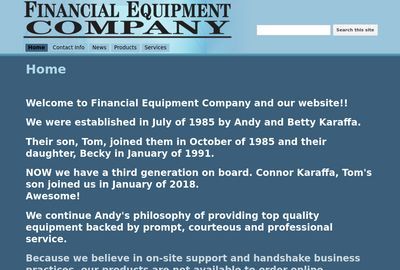 Financial Equipment Co Inc