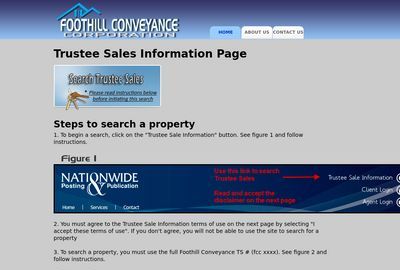 Foothill Conveyance Corp