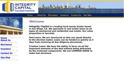 Integrity Capital Inc