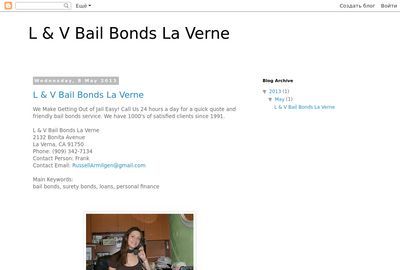 L & V Bail Bonds La Verne