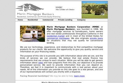 Marin Mortgage Bankers