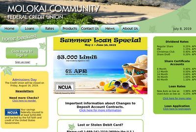 Molokai Community Federal CU