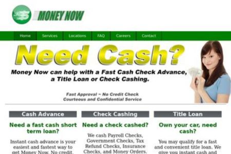 Money Now Title Loans And Check Advance
