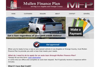 Mullen Finance Plan