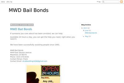 MWD Bail Bonds
