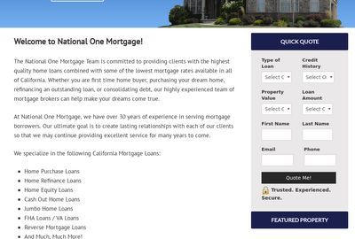 National One Mortgage