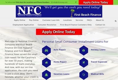 Natonal Finance Co