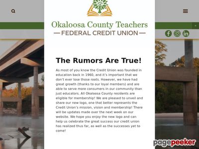 Okaloosa County Teacher's Credit Union