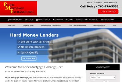 Pacific Mortgage Exchange Inc