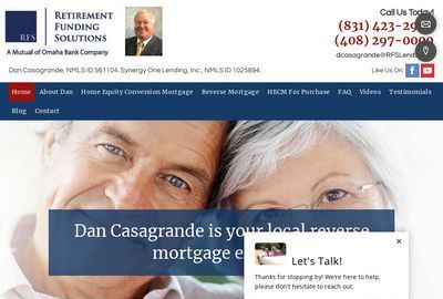 Retirement Funding Solutions - Reverse Mortgages