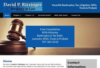 Ritzinger David P Law Office Of