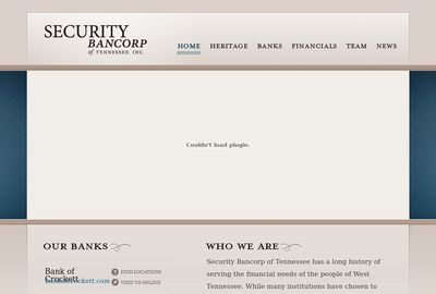 Security Bancorp Of Tennessee