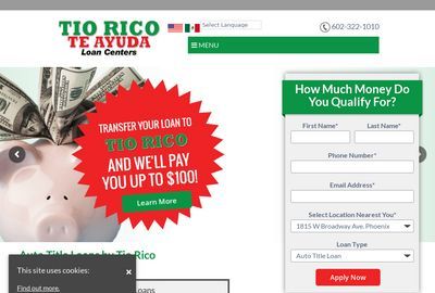 Tio Rico Auto Title Loans