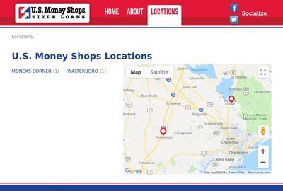 U.S. Money Shops Title Loans