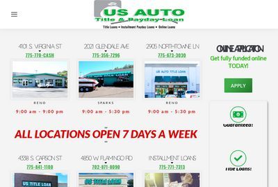 US Auto Title Loan